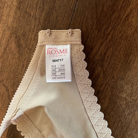 32DD Rosme Lined Bra w/ Underwire - Picture 3 of 4